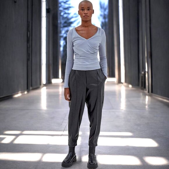 4th+Reckless Vegan Leather Miller Trousers - Picture 1 of 3